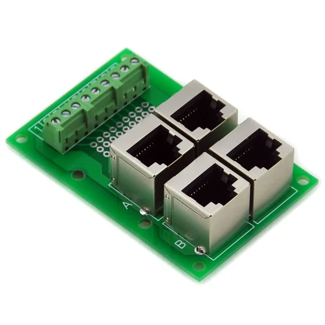 ELECTRONICS-SALON RJ45 8P8C Jack 4-ходовая Выходная плата, Клеммная колодка, соединитель.
ELECTRONICS-SALON RJ45 8P8C Jack 4-ходовая Выходная плата, Клеммная колодка, соединитель.