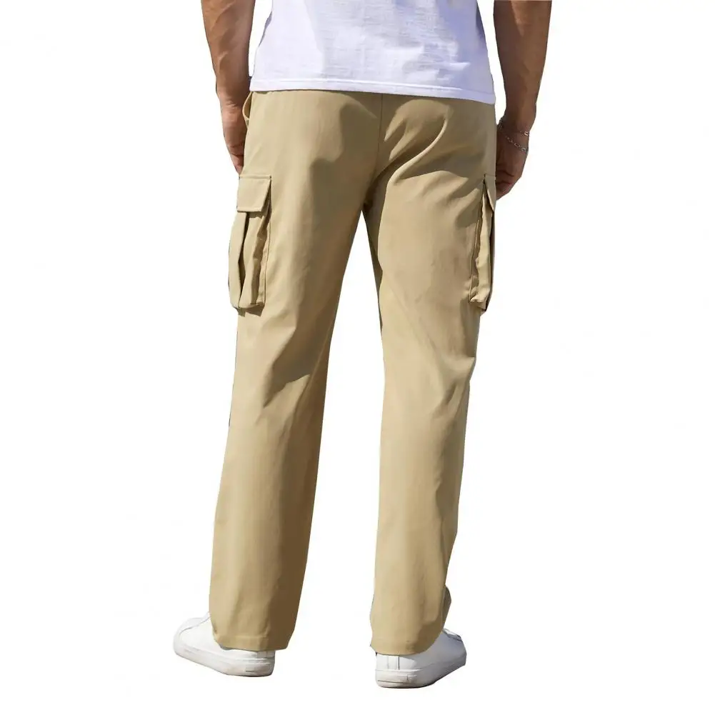 Straight-leg Pants Adjustable Drawstring Pants Men's Drawstring Cargo Pants with Elastic Waist Multi for Outdoor for Daily
Straight-leg Pants Adjustable Drawstring Pants Men's Drawstring Cargo Pants with Elastic Waist Multi for Outdoor for Daily