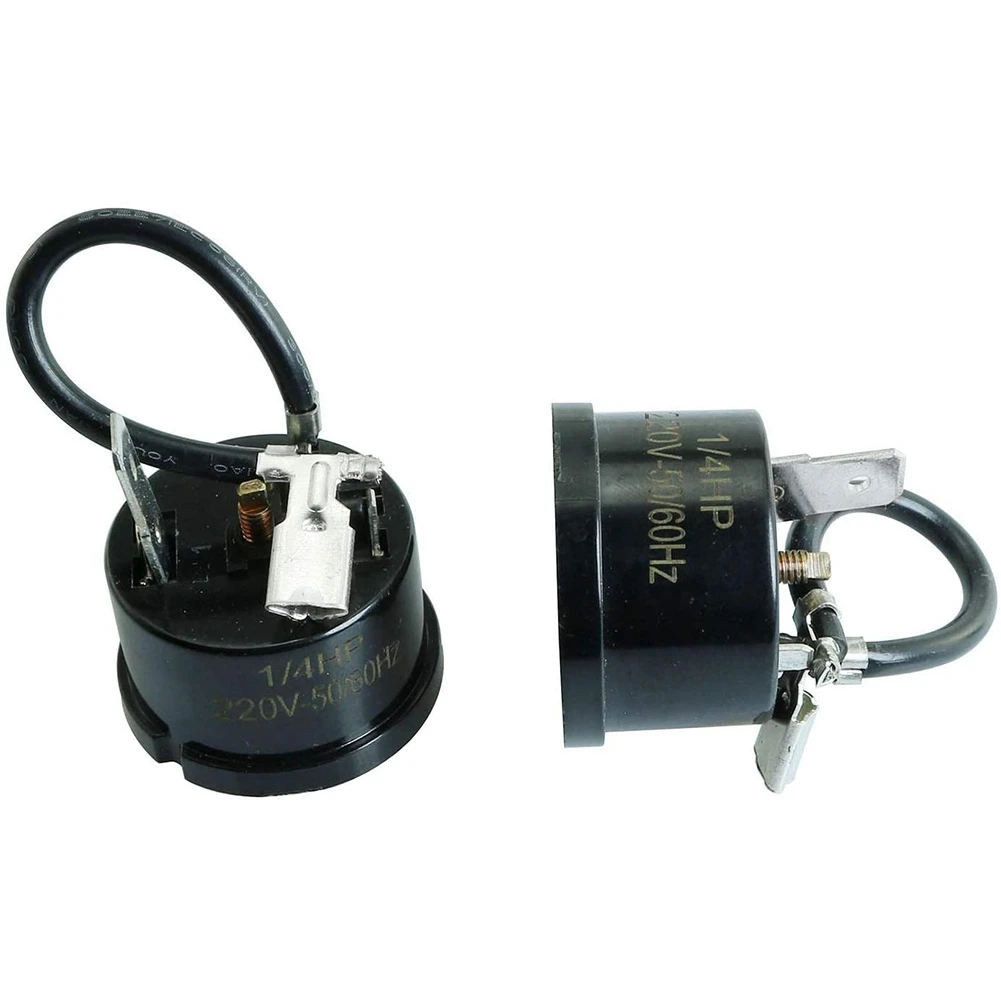 

2Pcs 1/4HP-180W Refrigerator Thermal Overload Protector Compressor Replacement Part for Mini Refrigerator, Wine Center