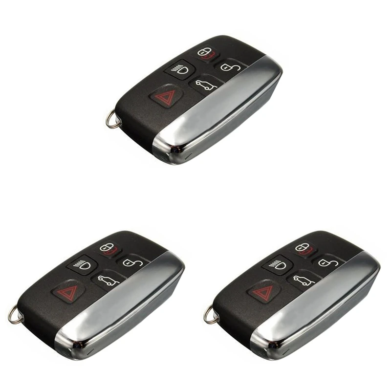 3X 5 BUTTON KEY FOB CASE SHELL For LAND ROVER LR4 For RANGE ROVER SPORT EVOQUE REMOTE
3X 5 BUTTON KEY FOB CASE SHELL For LAND ROVER LR4 For RANGE ROVER SPORT EVOQUE REMOTE