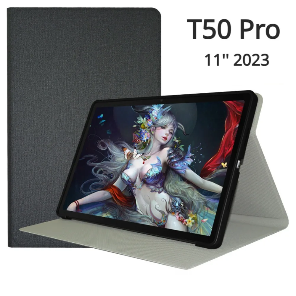 

Smart Cover for Teclast T50 Pro Case Folding Stand Pu Leather Case Auto Sleep for Teclast T50Pro11 Inch 2023 Protective Shell