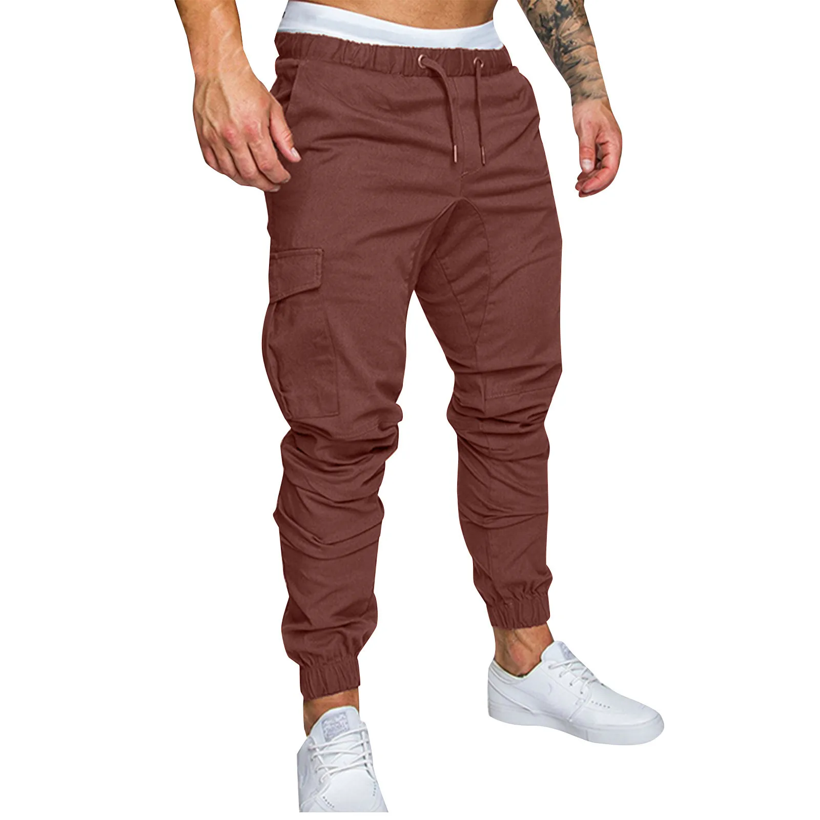 Fashion Men's Skinny Jeans Trousers Solid Color Male Slim Fit Frayed Denim Pants Drawstring Washed Overalls Trousers
Fashion Men's Skinny Jeans Trousers Solid Color Male Slim Fit Frayed Denim Pants Drawstring Washed Overalls Trousers