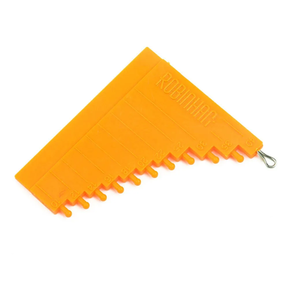 1PC PP Carp Fishing Accessories Hair Gauge For Hair 10mm To 40mm Rig Measurement Tool Method Feeder For Tying A Tight Knot
1PC PP Carp Fishing Accessories Hair Gauge For Hair 10mm To 40mm Rig Measurement Tool Method Feeder For Tying A Tight Knot
