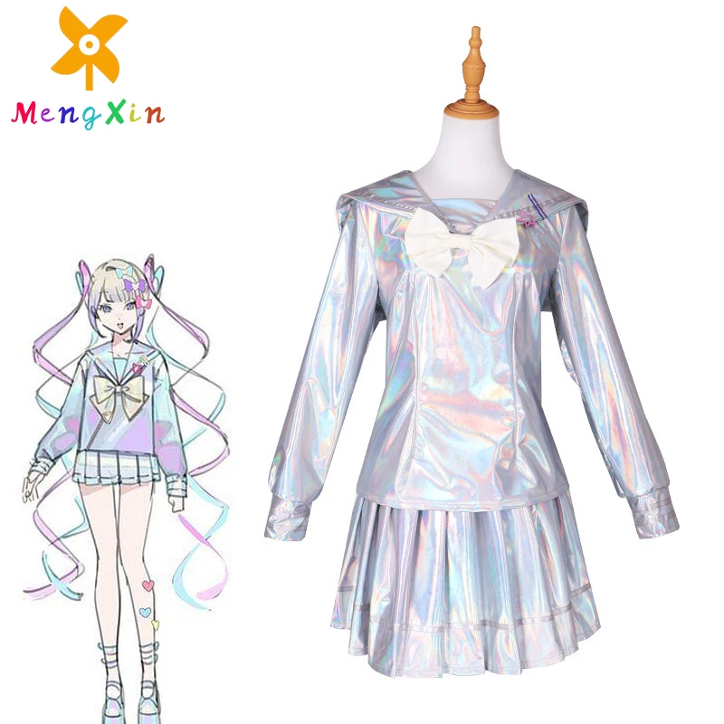 MengXin Game Needy Girl Overdose KAngel Cosplay Costume KAngel JK Uniform Skirt Woman Sexy Kawaii Carnival Party Sailor Suit
MengXin Game Needy Girl Overdose KAngel Cosplay Costume KAngel JK Uniform Skirt Woman Sexy Kawaii Carnival Party Sailor Suit