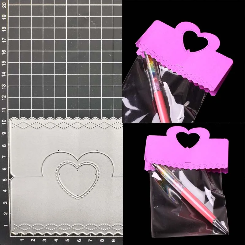 Pop-up Love heart Frame Shape Metal Cutting Dies Stencil Scrapbook Album Stamp Paper Card Embossing Decor Craft Knife Mould 
Pop-up Love heart Frame Shape Metal Cutting Dies Stencil Scrapbook Album Stamp Paper Card Embossing Decor Craft Knife Mould