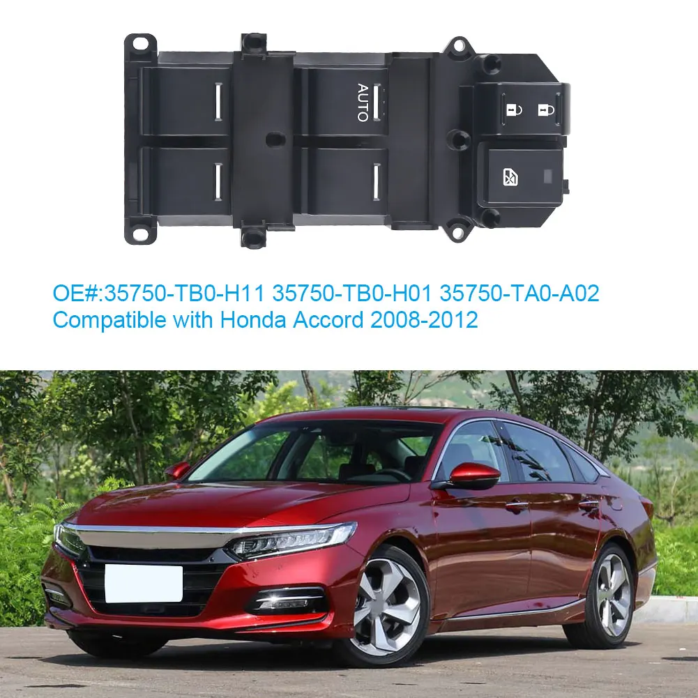 Главный выключатель стеклоподъемника 35750-TA0-A02 для Honda Accord 2008 2009 2010 2011 2012 панель переключателя бокового окна драйвера 35750-TB0-H01
Главный выключатель стеклоподъемника 35750-TA0-A02 для Honda Accord 2008 2009 2010 2011 2012 панель переключателя бокового окна драйвера 35750-TB0-H01