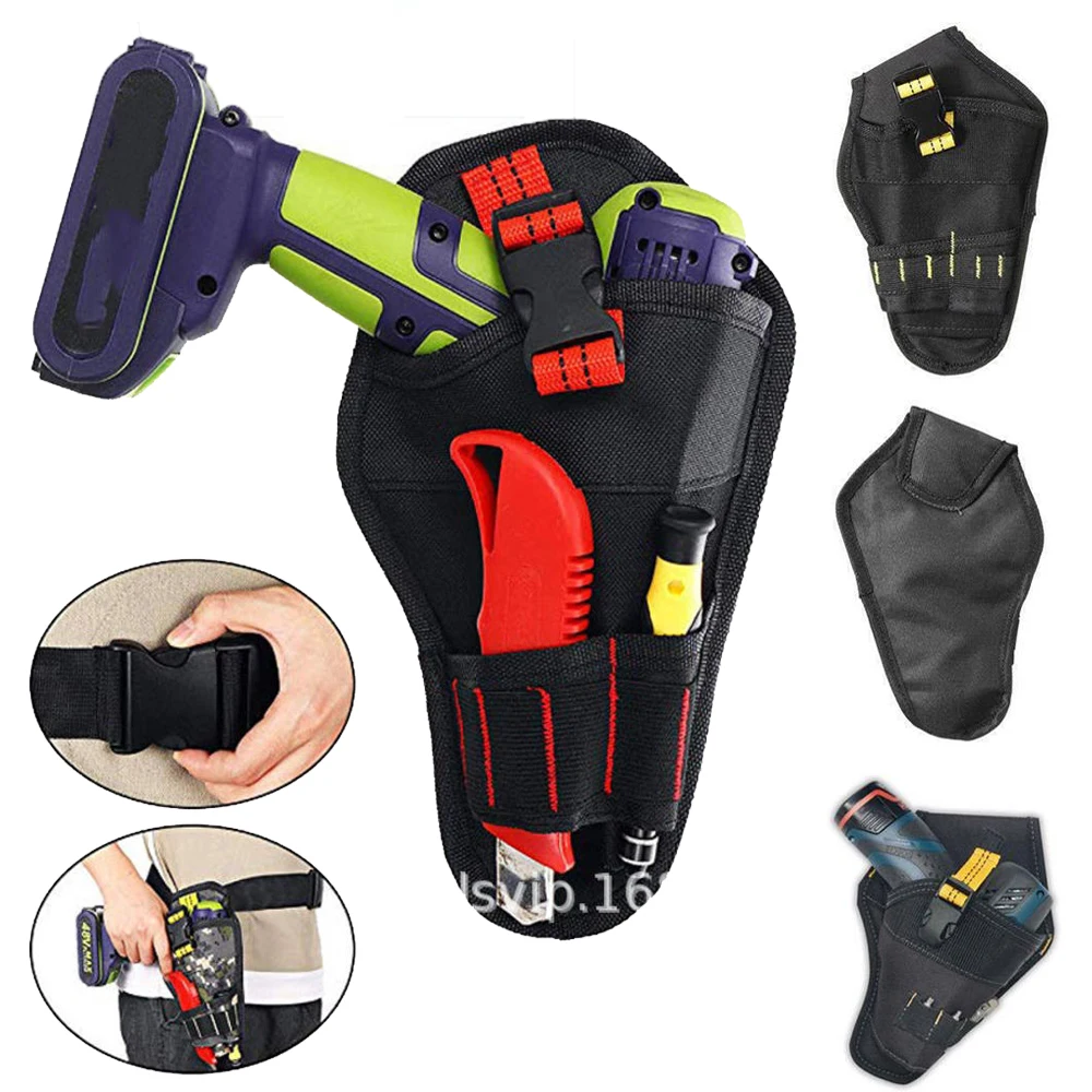Portable Heavy Duty Drill Holster Electrician Tool Bag Drill Chuck Belt Storage Pocket For Cordless Drill Professional Tool Bag
Portable Heavy Duty Drill Holster Electrician Tool Bag Drill Chuck Belt Storage Pocket For Cordless Drill Professional Tool Bag