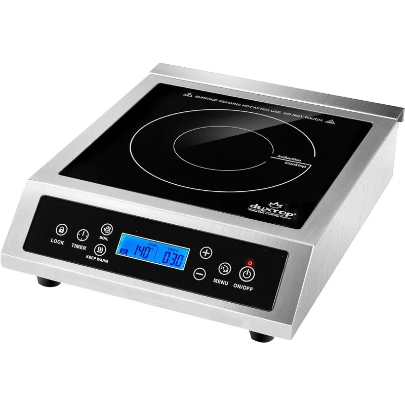 

Professional Countertop Burner, Portable Induction Cooktop with Sensor Touch and LCD Screen, 1800 Watt Induction Cooktop