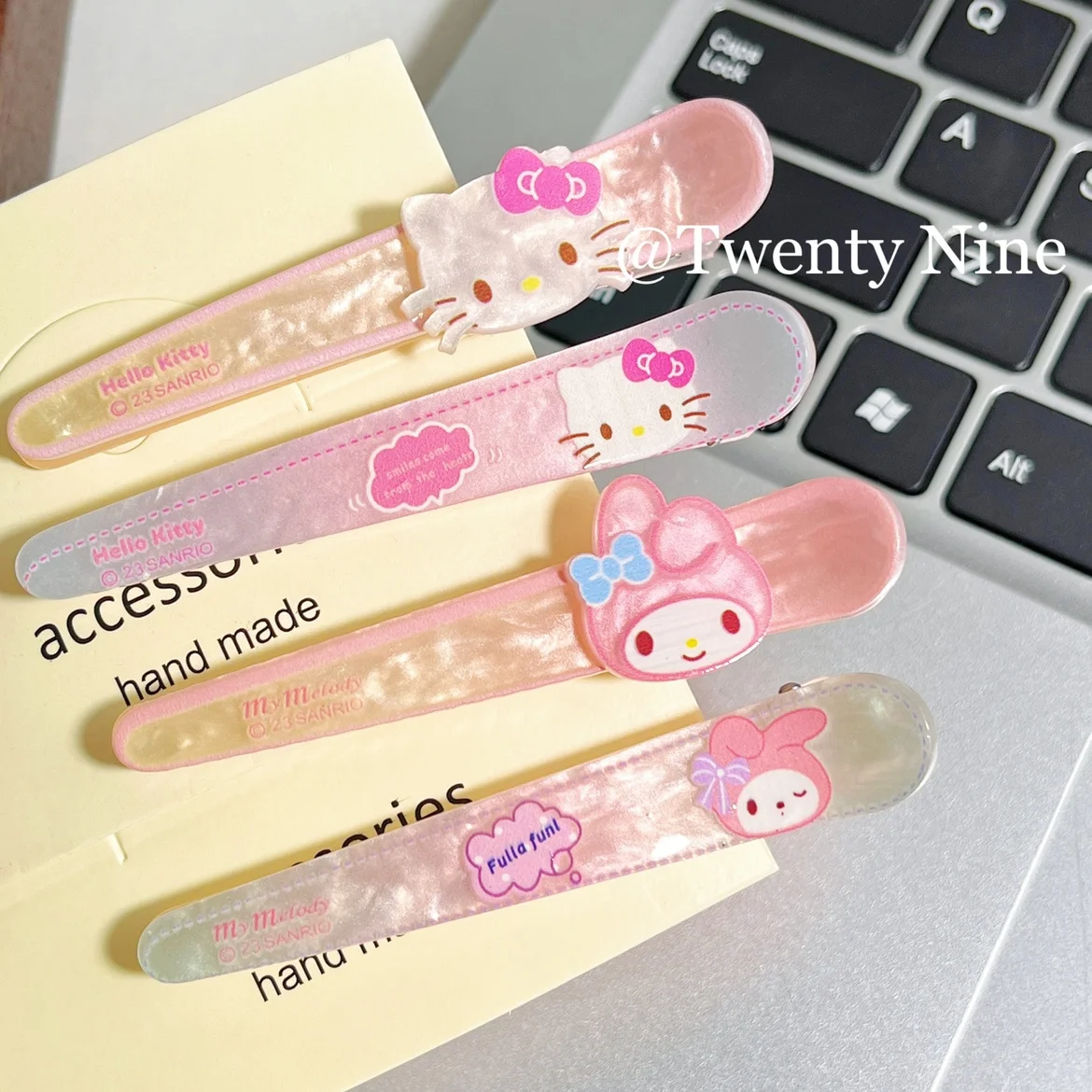 

Kawaii Sanrio Anime Kuromi Hair Clip My Melody Cute Cartoon Pochacco Artistic Pompompurin Fashions Cinnamoroll Gifts for Girls