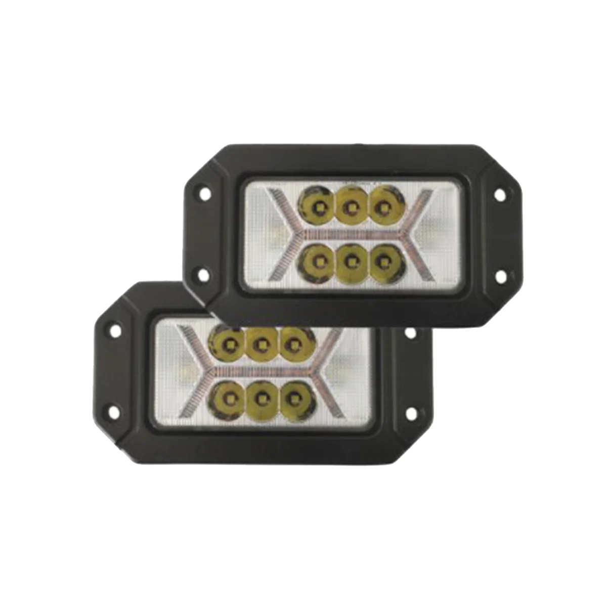 Work Lights Rectangular with Daytime Running Lights Front Bar LED Spotlights Fog Lights Signal Lights Auto B
Work Lights Rectangular with Daytime Running Lights Front Bar LED Spotlights Fog Lights Signal Lights Auto B