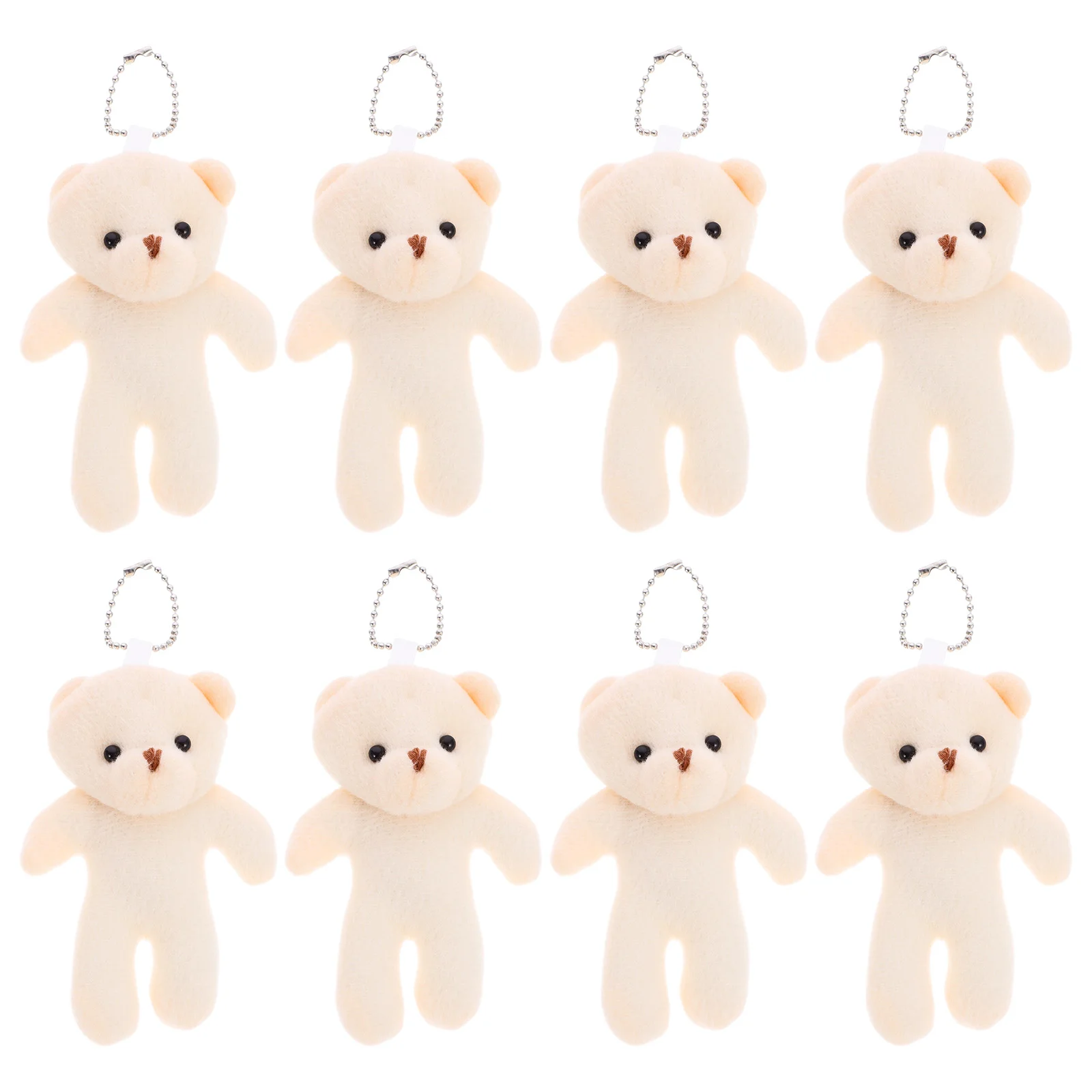 Backpack Decor Plush Key Ring Charm Wear-resistant Tiny Bears Stuffed Animals for Chain Pp Cotton
Backpack Decor Plush Key Ring Charm Wear-resistant Tiny Bears Stuffed Animals for Chain Pp Cotton