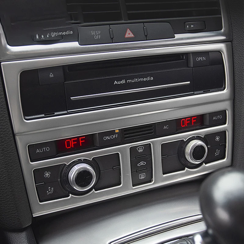 For Audi Q7 4L 2010-2015 Car Styling Console Air Conditioning CD Panel Decoration Cover Trim Interior Sticker Auto Accessories
For Audi Q7 4L 2010-2015 Car Styling Console Air Conditioning CD Panel Decoration Cover Trim Interior Sticker Auto Accessories