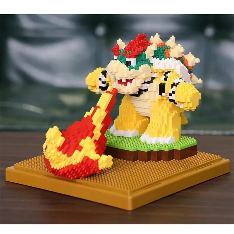 Mini Block Anime King Bowser Model Princess Peach Building Bricks Kids Toys Auction Figures Children Christmas Gifts for Kids
Mini Block Anime King Bowser Model Princess Peach Building Bricks Kids Toys Auction Figures Children Christmas Gifts for Kids