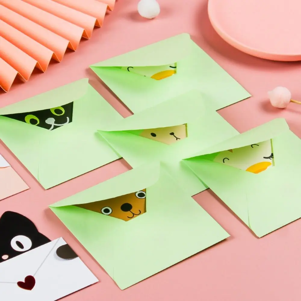 6PCS Bear Rabbit Blessing Thank Envelope Cartoon Folded Decoration Letter Paper Ins Cute Cartoon Greeting Card New Year Gift
6PCS Bear Rabbit Blessing Thank Envelope Cartoon Folded Decoration Letter Paper Ins Cute Cartoon Greeting Card New Year Gift