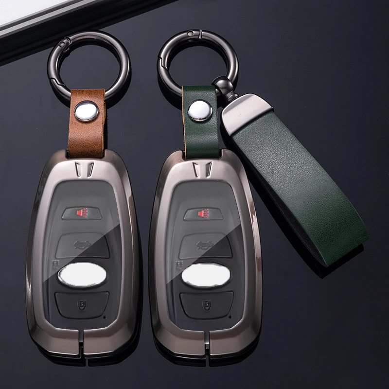 Zinc Alloy Car Key Case Cover Shell Fob For Subaru XV BRZ Forester 2019 Legacy Outback Holder Protector Keychain Car Accessories 
Zinc Alloy Car Key Case Cover Shell Fob For Subaru XV BRZ Forester 2019 Legacy Outback Holder Protector Keychain Car Accessories