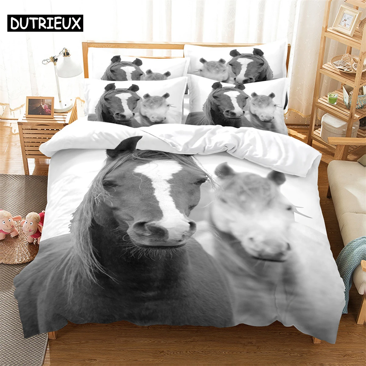 3D digital printing 2/3pc quilt cover pillowcase double bed set cover quilt Soft Microfiber bedding set Animals
3D digital printing 2/3pc quilt cover pillowcase double bed set cover quilt Soft Microfiber bedding set Animals