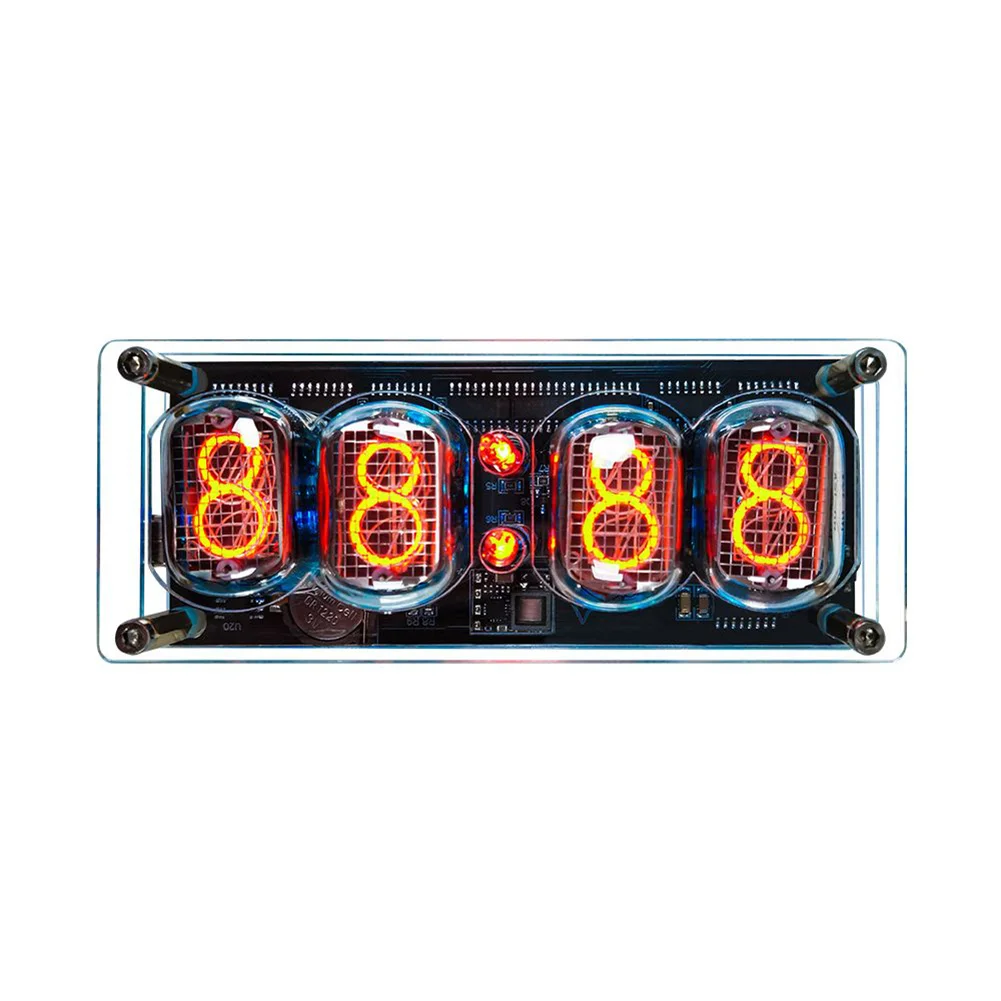 IN-12 Glow Tube Nixie Clock Fluorescent 225 Colors Light Display Time Date Digital Clock Electrical Equipment Supplies Tools 
IN-12 Glow Tube Nixie Clock Fluorescent 225 Colors Light Display Time Date Digital Clock Electrical Equipment Supplies Tools