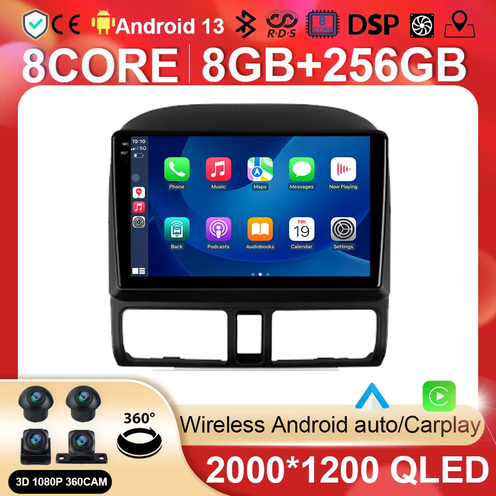 Автомагнитола Android, мультимедийный видеоплеер, навигация для Honda CR-V CRV 2 2001 - 2006 GPS BT5.0 No 2din 2 din DVD carplay WIFI
Автомагнитола Android, мультимедийный видеоплеер, навигация для Honda CR-V CRV 2 2001 - 2006 GPS BT5.0 No 2din 2 din DVD carplay WIFI