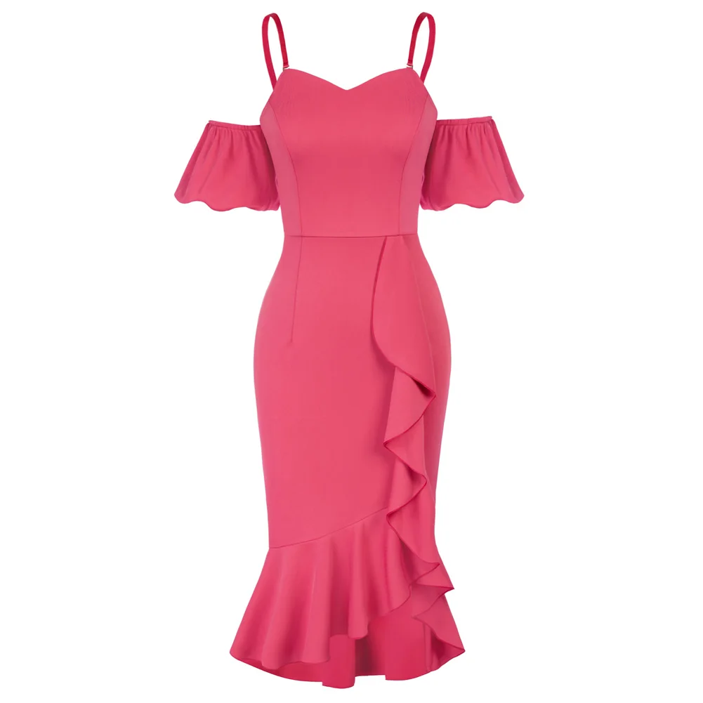 BP Women Vintage Off The Shoulder Sweetheart Neck Dress Lantern Sleeve Ruffled Hem Bodycon Dress Mid Craf Elegant Party Dresses
BP Women Vintage Off The Shoulder Sweetheart Neck Dress Lantern Sleeve Ruffled Hem Bodycon Dress Mid Craf Elegant Party Dresses