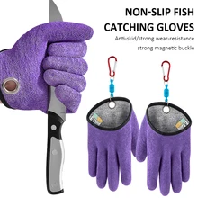 Left/Right Hand Fishing Gloves Waterproof Non-Slip Fish Catching Glove With Magnet Release Half Palm Fishing Glove
Left/Right Hand Fishing Gloves Waterproof Non-Slip Fish Catching Glove With Magnet Release Half Palm Fishing Glove