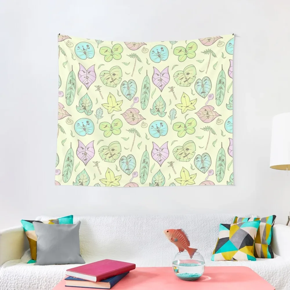 

Hestu's Friends (Yellow Ver.) Tapestry Wall Decorations Kawaii Room Decor Decor For Bedroom Cute Room Things Tapestry