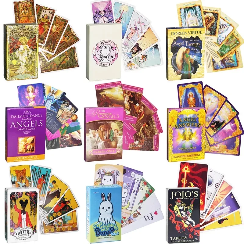 New Tarot Oracles cards Party Games Mysterious Divination Board Games for Women Girls Card game Board Game High quality
New Tarot Oracles cards Party Games Mysterious Divination Board Games for Women Girls Card game Board Game High quality