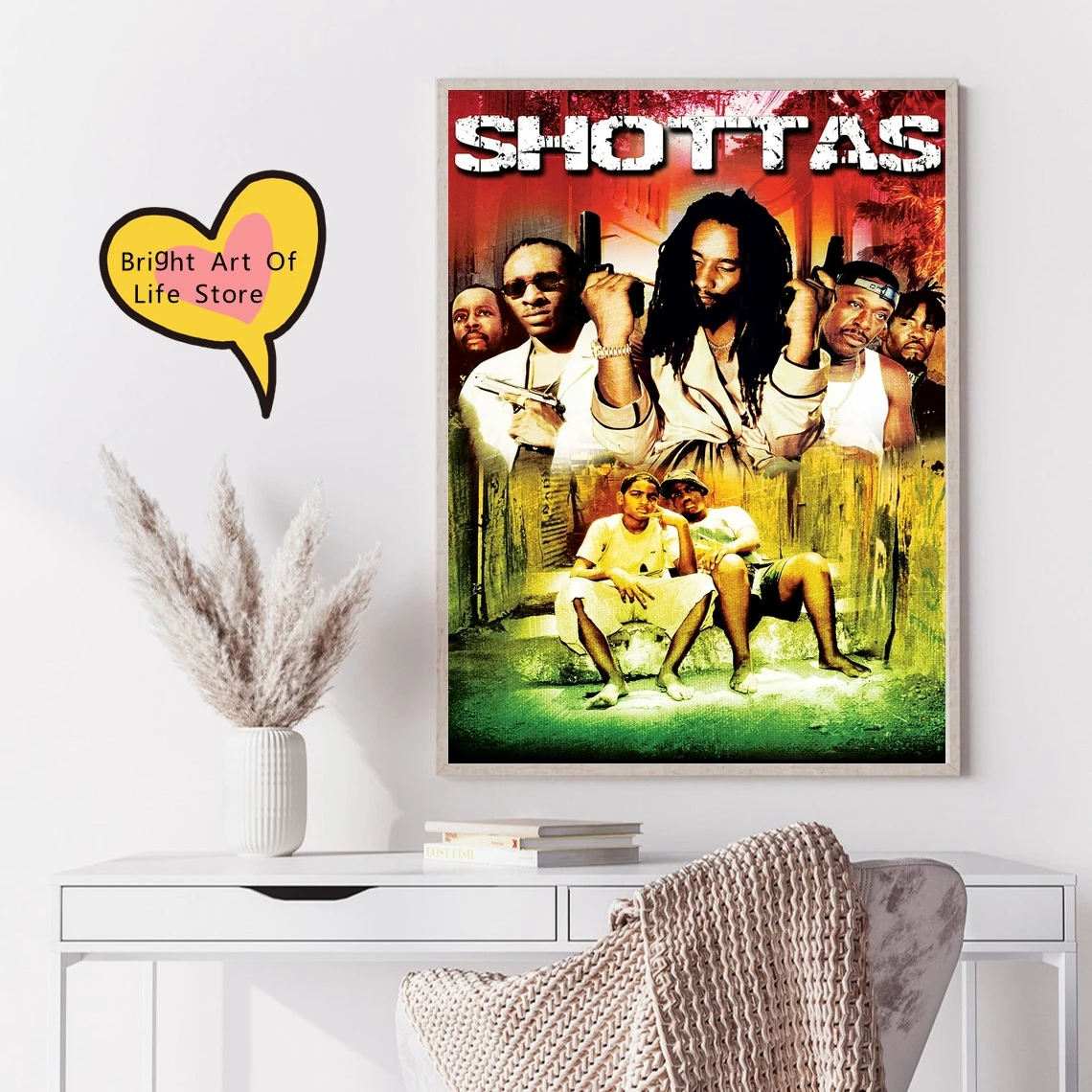 

Shottas (2002) фильм плакат Обложка фото печать холст настенное искусство домашний Декор (без рамки)