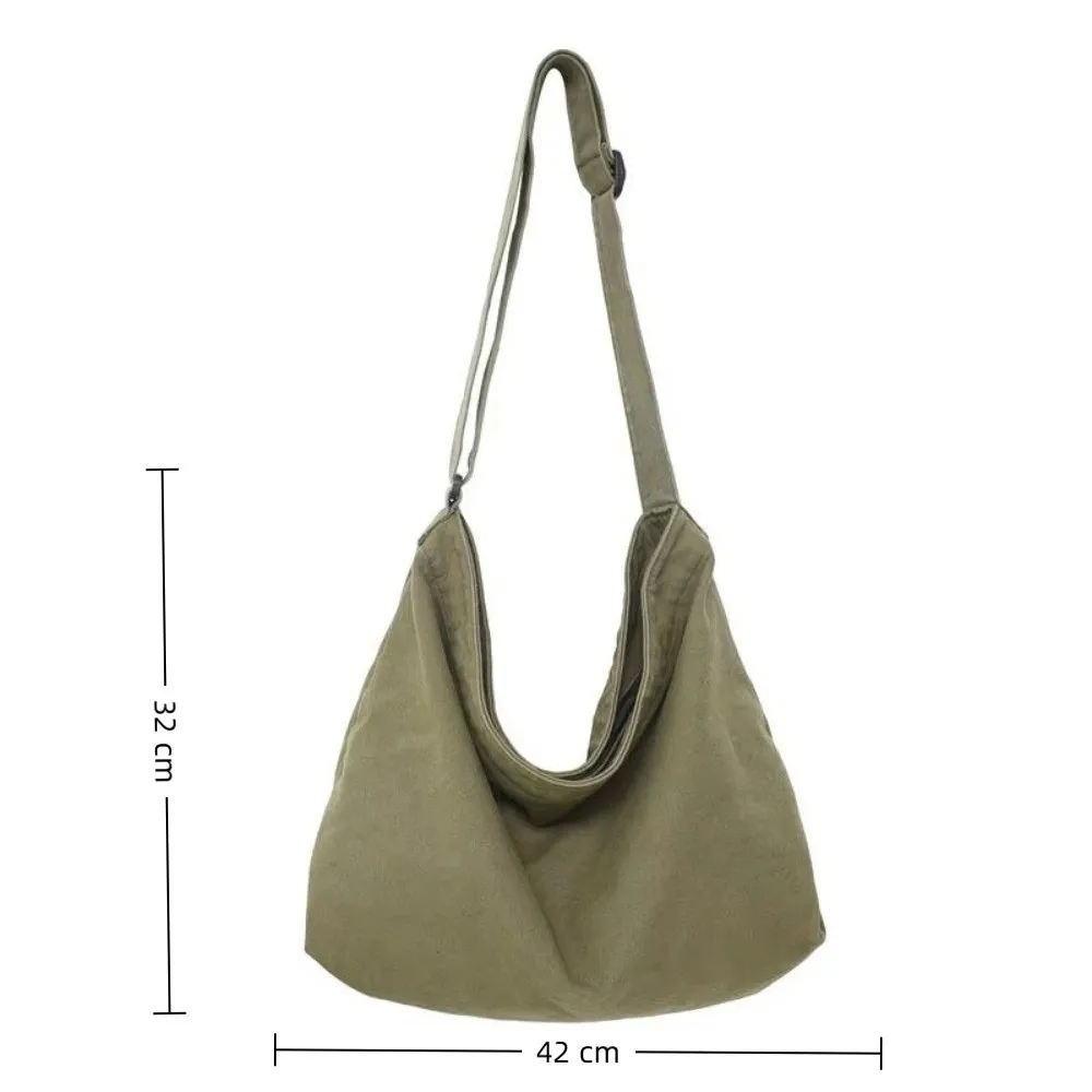 Women's Shoulder Bag Large Capacity Crossbody Bag for Woman 2025 New in Cotton Fashion Korean Female Student School Bag Handbag Women's Shoulder Bag Large Capacity Crossbody Bag for Woman 2025 New in Cotton Fashion Korean Female Student School Bag Handbag