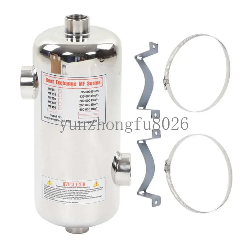 40KW Pool Heat Exchanger Stainless Steel for Spa Solar Pool Heating Swimming Pool Heater
40KW Pool Heat Exchanger Stainless Steel for Spa Solar Pool Heating Swimming Pool Heater