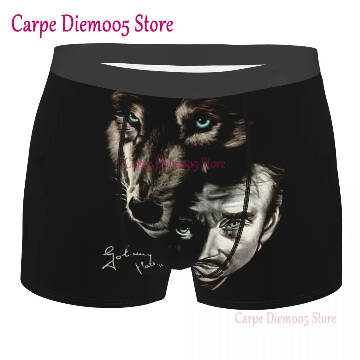 Novelty Johnny Hallyday Boxers Shorts Underpants Male Stretch France Singer Rock Star Briefs Underwear
Novelty Johnny Hallyday Boxers Shorts Underpants Male Stretch France Singer Rock Star Briefs Underwear