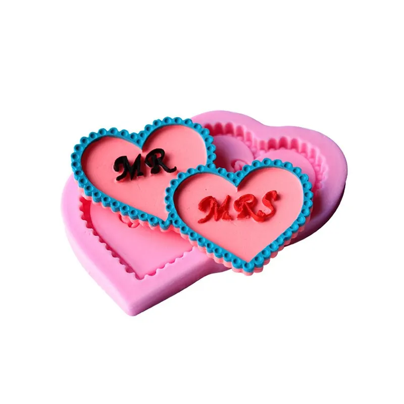 2 Heart Silicone Mold Fondant Cake Chocolate Dessert Pastry Decoration Candy Pudding Accessories Kitchen Baking Supplies Tools
2 Heart Silicone Mold Fondant Cake Chocolate Dessert Pastry Decoration Candy Pudding Accessories Kitchen Baking Supplies Tools
