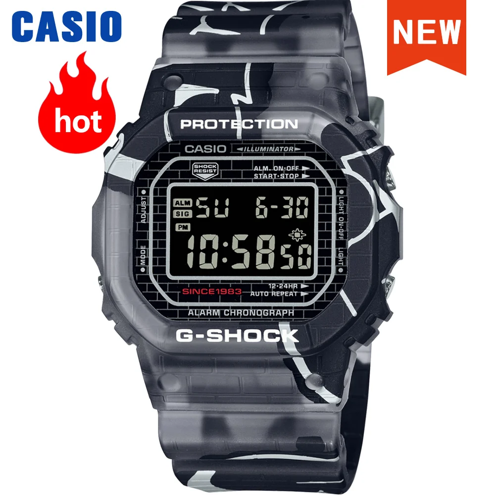 

Casio watch men g shock quartz smart top brand luxury 40th Anniversary Limited Edition Graffiti Style Waterproof sports watch