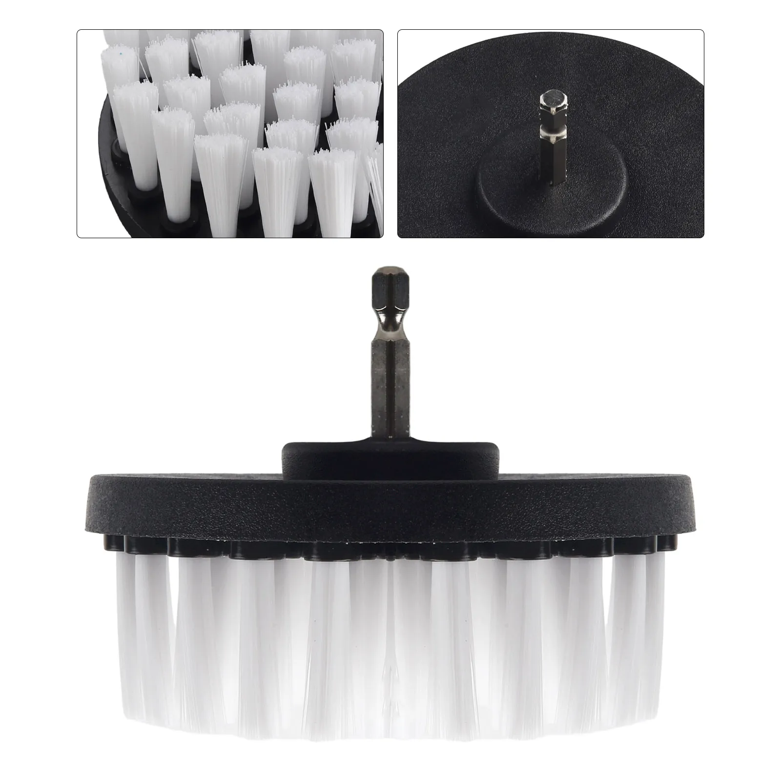 4in Electric Drill Brush For Carpet Tile Leather Upholstery Cleaning Attachment Applicable To All Shower Car Tires Carpets
4in Electric Drill Brush For Carpet Tile Leather Upholstery Cleaning Attachment Applicable To All Shower Car Tires Carpets