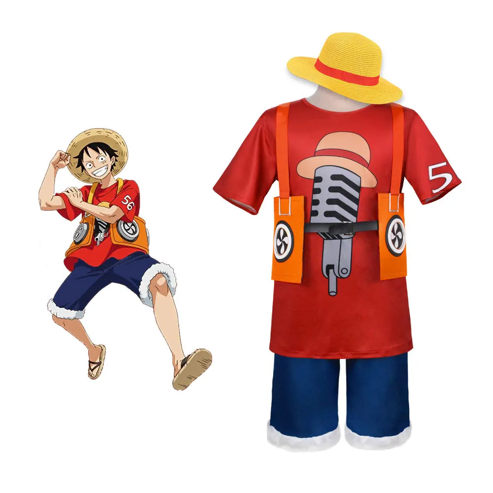 Обезьянка д. Luffy аниме косплей костюм красный топ рубашка синие брюки шляпа полный комплект униформа пояс для взрослых детей
Обезьянка д. Luffy аниме косплей костюм красный топ рубашка синие брюки шляпа полный комплект униформа пояс для взрослых детей