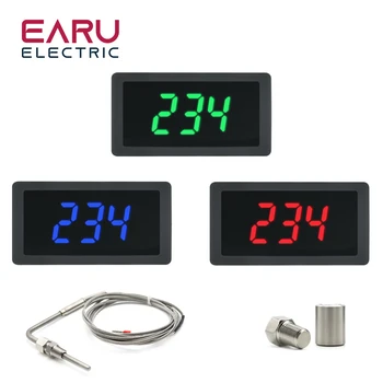 LED Digital Thermometer EGT Sensor Kit