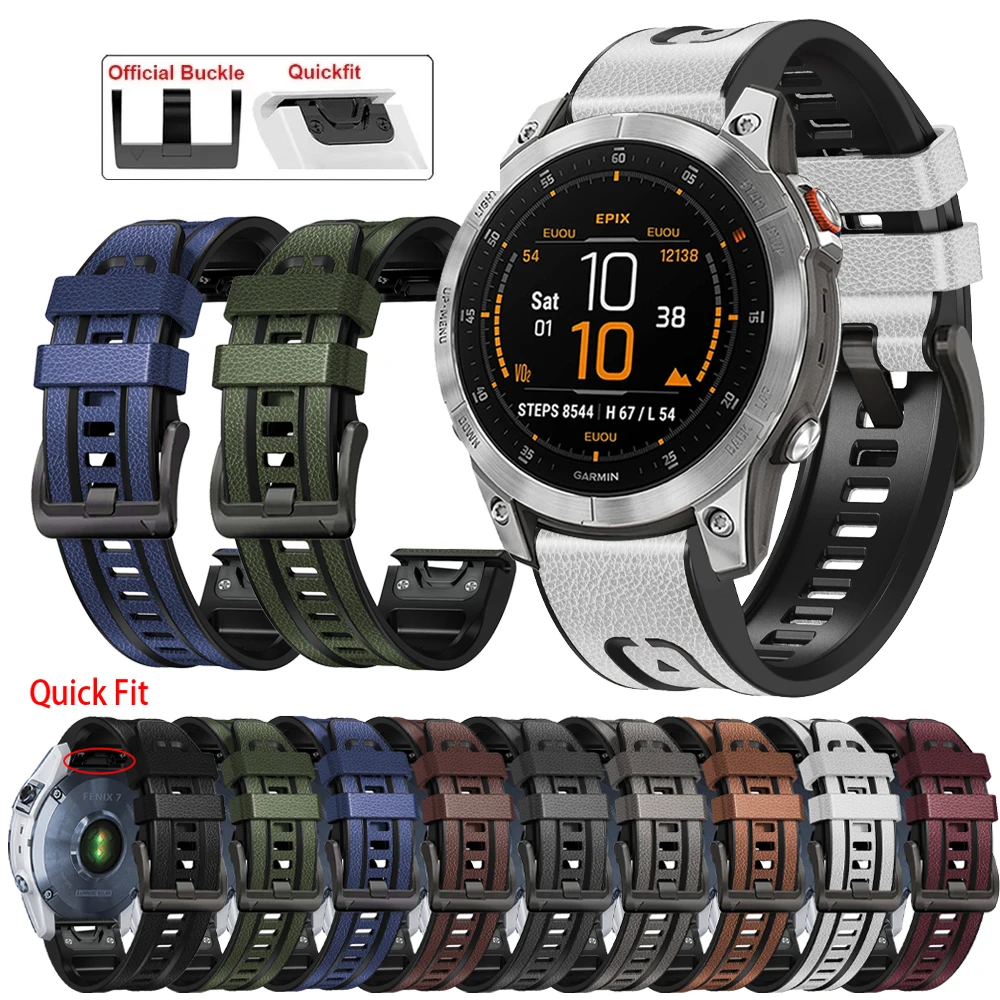 Быстрый ремешок для Garmin Enduro 2 кожаный ремешок Fenix 7 7X 6 6X Pro 5X Plus/Mk2/Epix/Forerunner 955 бизнес 22 мм 26 мм браслет
Быстрый ремешок для Garmin Enduro 2 кожаный ремешок Fenix 7 7X 6 6X Pro 5X Plus/Mk2/Epix/Forerunner 955 бизнес 22 мм 26 мм браслет