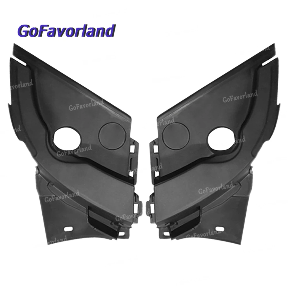 

Pair Front Left Right Cowl Top Grille Panel Wiper Cap Vent Black Plastic 74210-SNV-H00 74220-SNV-H00 For Honda Civic 2006-2011