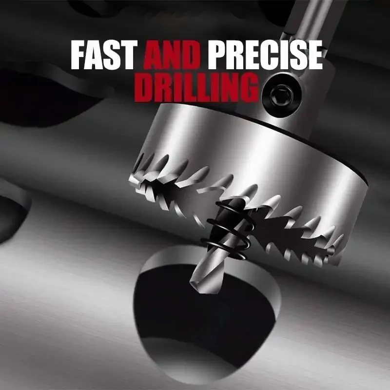 Professional Stainless Steel Hole Punch High Speed Steel Hole Opener HSS Saw Drill Bit Carbide Drilling Tip Reaming Bit Punch
Professional Stainless Steel Hole Punch High Speed Steel Hole Opener HSS Saw Drill Bit Carbide Drilling Tip Reaming Bit Punch