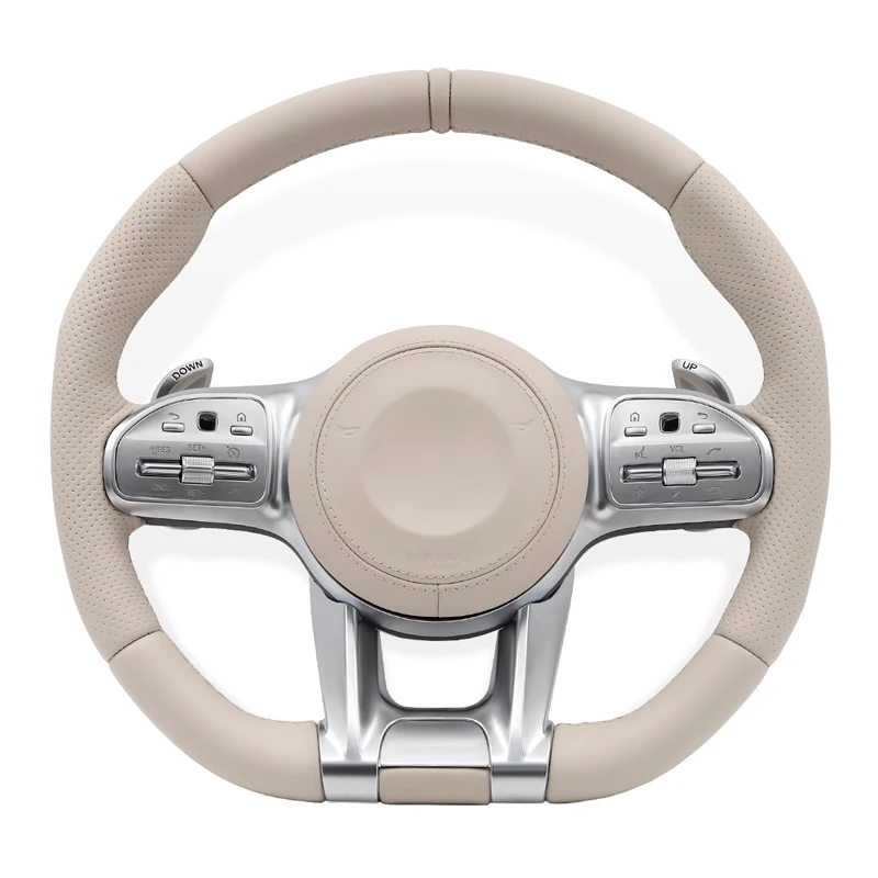 Steering Wheel for Mercedes-Benz AMG W205 C205 W212 W190 C190 W166 W167 W177 W213 W217 C217 W222 W223 W253 W257 W292 W463 W464
Steering Wheel for Mercedes-Benz AMG W205 C205 W212 W190 C190 W166 W167 W177 W213 W217 C217 W222 W223 W253 W257 W292 W463 W464