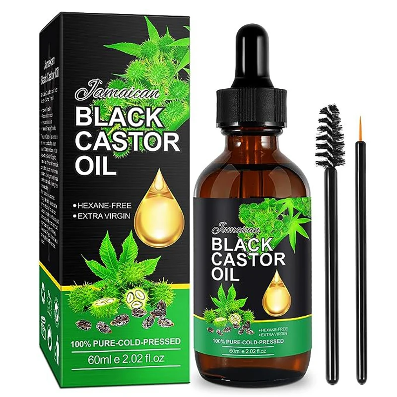 Black Castor Oil Nourishes Hair Growth Skin Massage Essential Oil Eyebrows Growth Prevents Skin Aging Hair Care Products
Black Castor Oil Nourishes Hair Growth Skin Massage Essential Oil Eyebrows Growth Prevents Skin Aging Hair Care Products