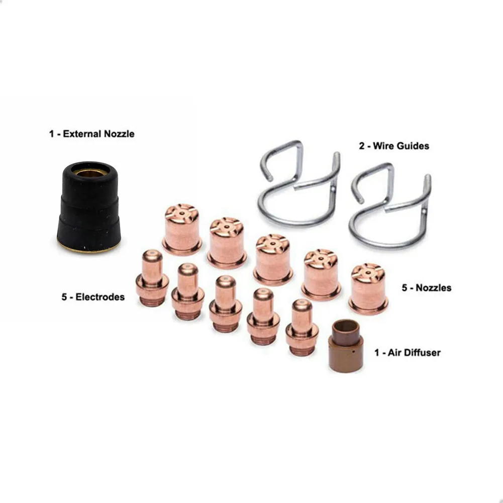 Efficient and Durable Plasma Cutter Consumables Set for Eastwood Versa Cut 60 CB70 Torch Head 12mm 0047'' Electrode
Efficient and Durable Plasma Cutter Consumables Set for Eastwood Versa Cut 60 CB70 Torch Head 12mm 0047'' Electrode