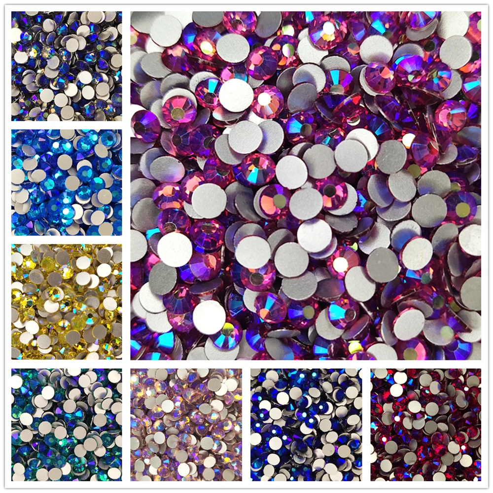 All Sizes AB Colors ss3-ss30 Flat Back Nail Art Non Hotfix Rhinestones 3D Flatbacks Nail Art Decoration Jewelry Crystals
All Sizes AB Colors ss3-ss30 Flat Back Nail Art Non Hotfix Rhinestones 3D Flatbacks Nail Art Decoration Jewelry Crystals