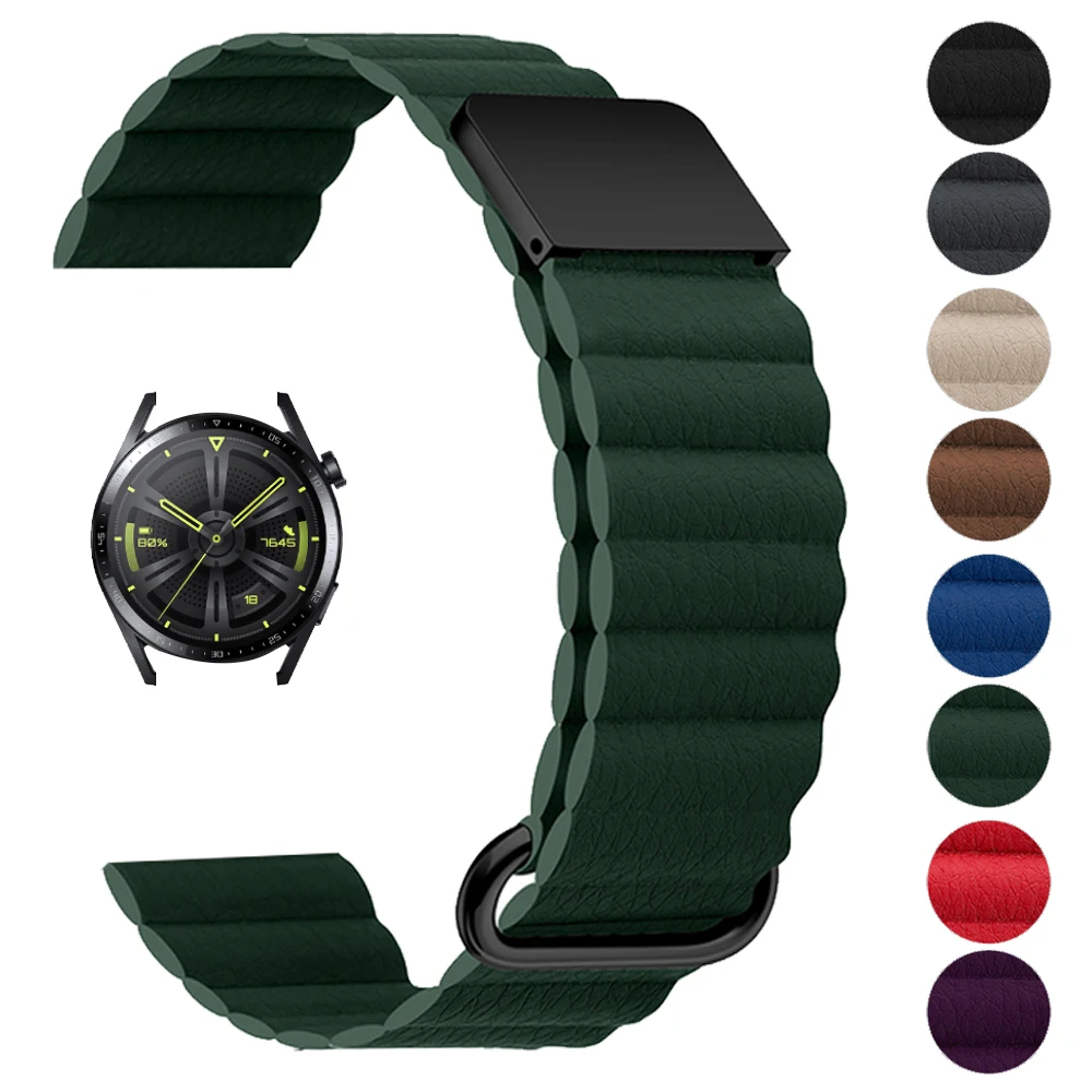 20mm 22mm Magnetic Band for HUAWEI Watch 2 3 Pro Strap for HUAWEI GT 3 2 46mm 42mm Stainless Steel Leather Bracelet Watchband
20mm 22mm Magnetic Band for HUAWEI Watch 2 3 Pro Strap for HUAWEI GT 3 2 46mm 42mm Stainless Steel Leather Bracelet Watchband
