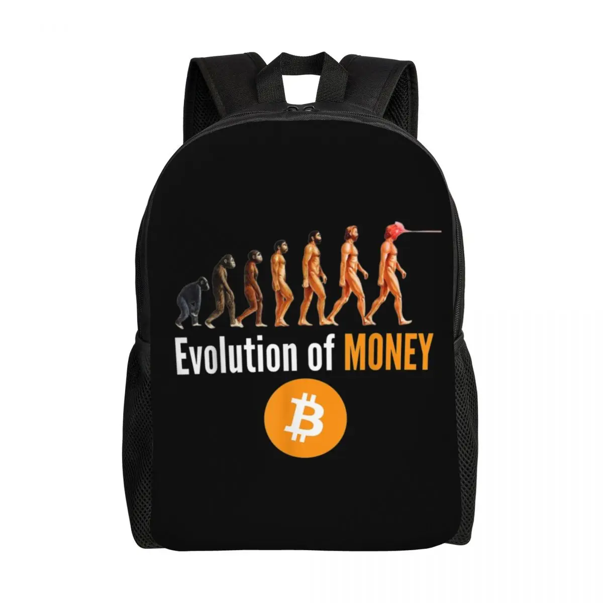 Evolution Of Money Bitcoin Backpack School Computer Bookbag BTC Geek Cryptocurrency Blockchain College Student Daypack Bag
Evolution Of Money Bitcoin Backpack School Computer Bookbag BTC Geek Cryptocurrency Blockchain College Student Daypack Bag