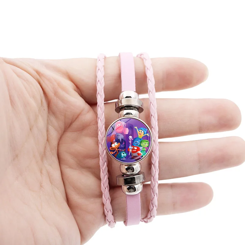 2024 Cartoon Inside Out Pink Bracelets Accessories Women Gift Leather Bracelet Fashion Jewelry Charm Movie Peripheral Products
2024 Cartoon Inside Out Pink Bracelets Accessories Women Gift Leather Bracelet Fashion Jewelry Charm Movie Peripheral Products