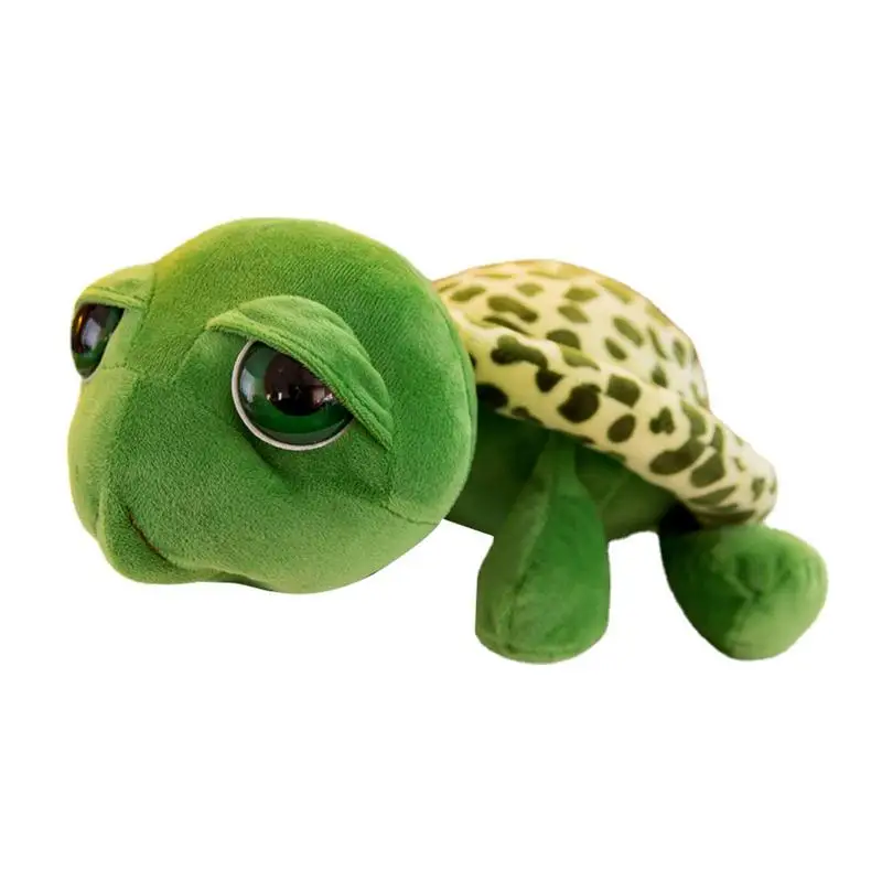 

Cartoon Big Eye Turtle Stuffed Animal Plushie Toy Soft And Comfortable Plush Doll Nap Pillow Figure Sea Animal Toys For Kids