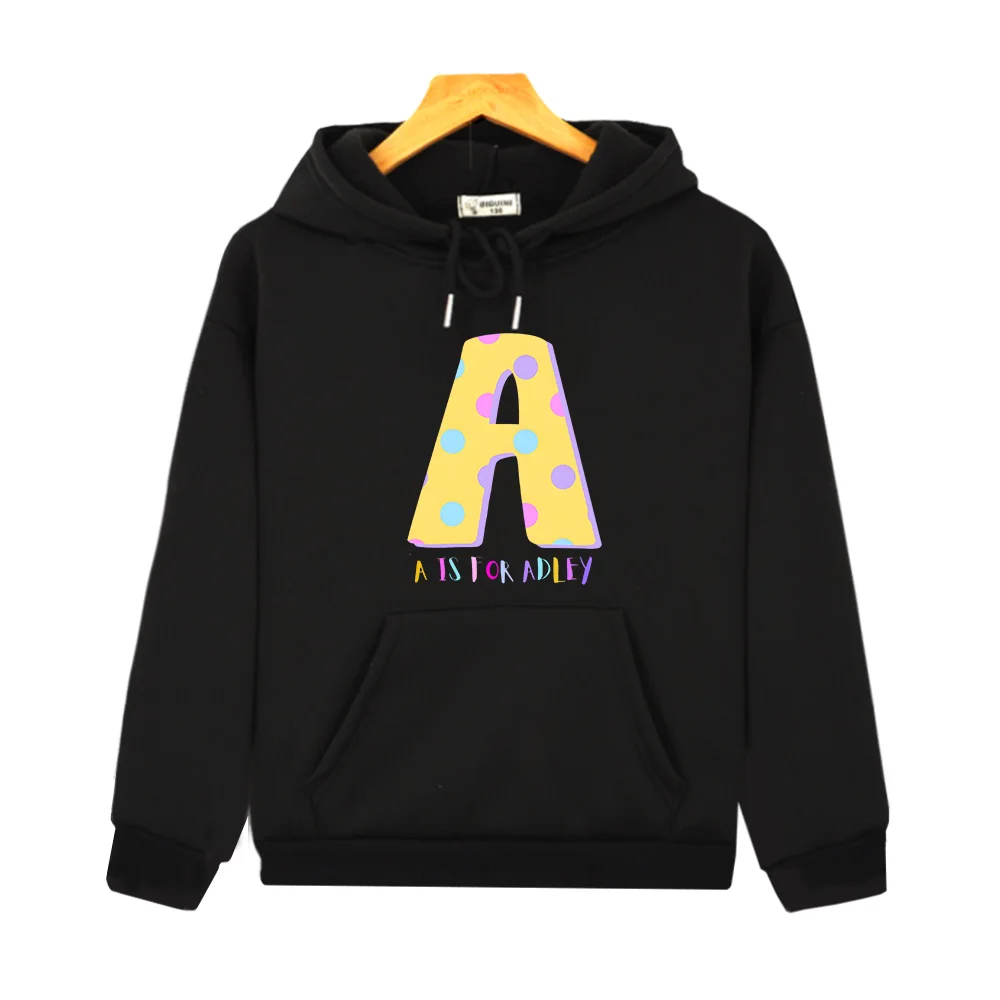 Толстовки A for Adley с буквенным принтом, одежда для мальчиков и девочек, детская рубашка с японским аниме, топы, мультяшная толстовка, осенне-зимнее пальто
Толстовки A for Adley с буквенным принтом, одежда для мальчиков и девочек, детская рубашка с японским аниме, топы, мультяшная толстовка, осенне-зимнее пальто