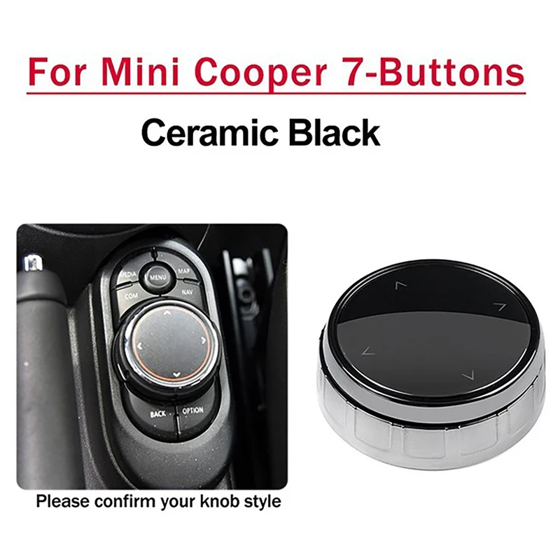 

Центральная консоль, мультимедийная кнопка управления, ручка, крышка для BMW Mini Cooper, 7 кнопок, автостайлинг