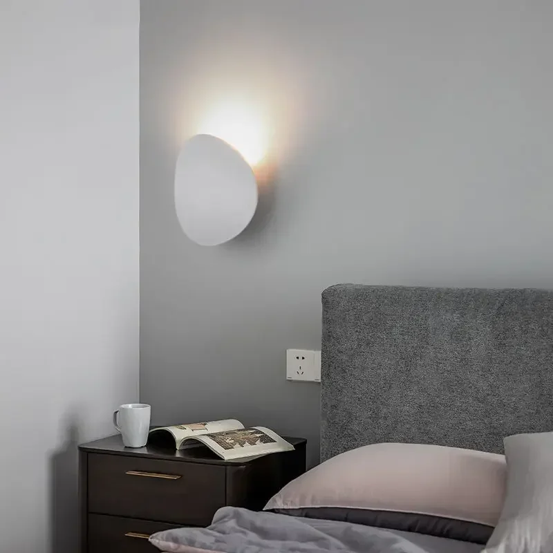 

Настенный светильник в скандинавском стиле, комнатная лампа для спальни, гостиной, украшение для стен, алюминиевое бра, современные настенные лампы, 7 Вт