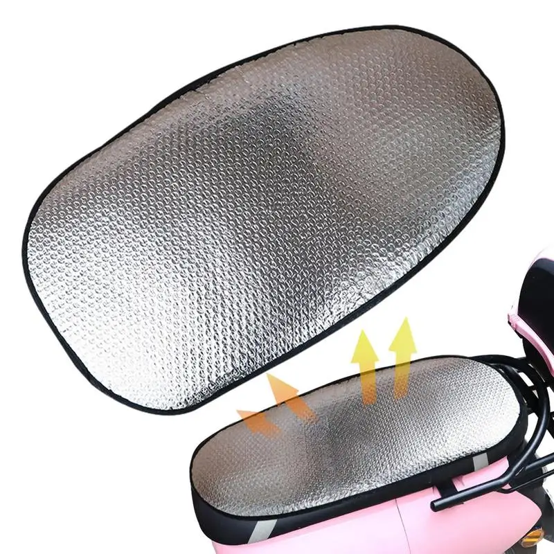 Universal Motorcycle Seat Cover Four Seasons Aluminum Film Cushion Cover Scooter Seat Heat Insulation Cover Waterproof Sunscreen
Universal Motorcycle Seat Cover Four Seasons Aluminum Film Cushion Cover Scooter Seat Heat Insulation Cover Waterproof Sunscreen